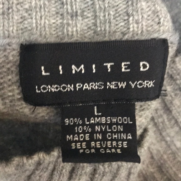 VTG Limited Oversized Sweater Lambswool Blend L - Picture 5 of 7